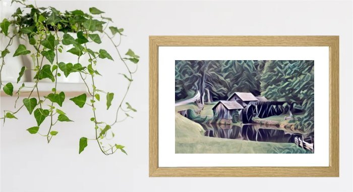 Framed Watermill Art prints